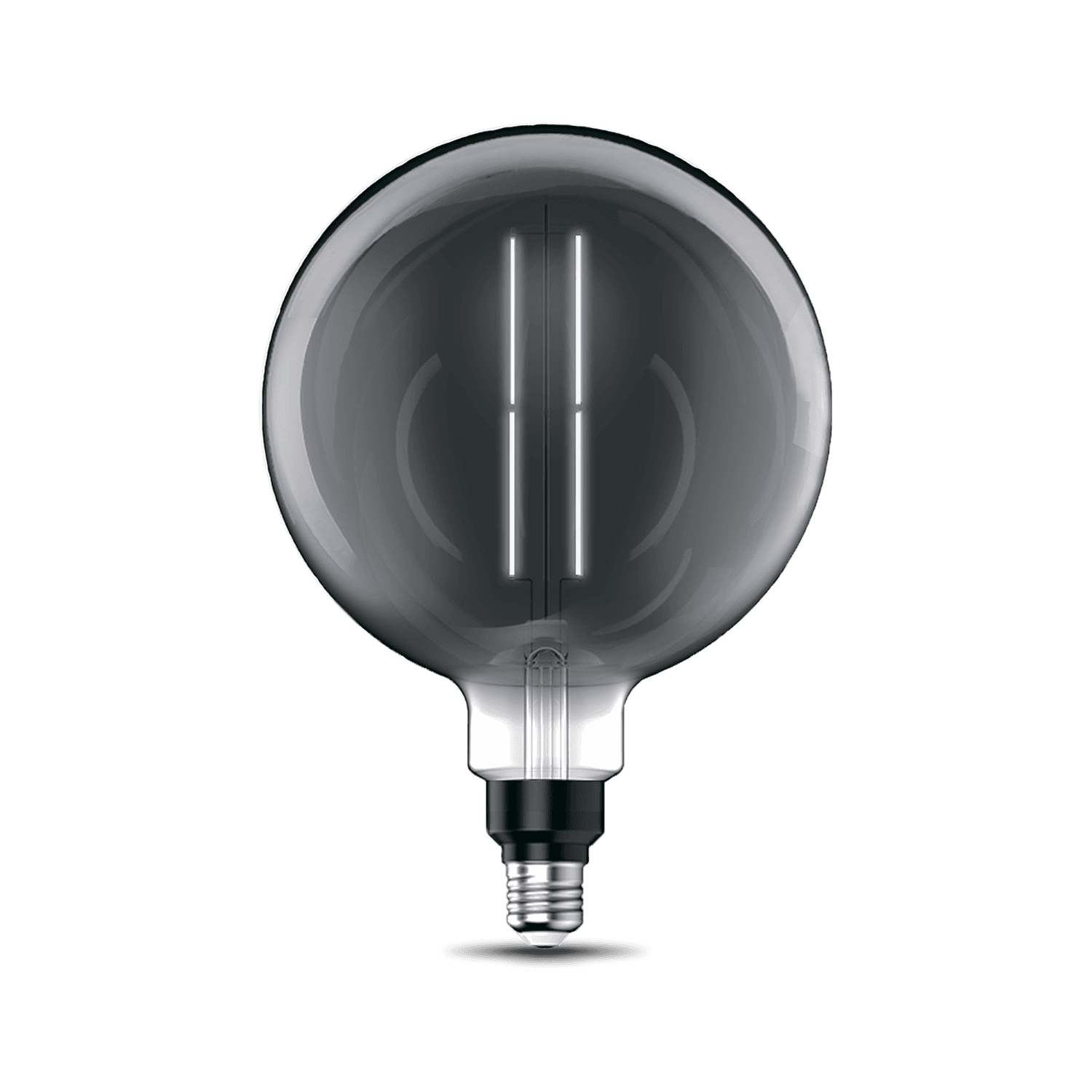 Gauss Лампа Filament G200 6W 330lm 4000К Е27 gray straight LED 154802205 — миниатюра 4