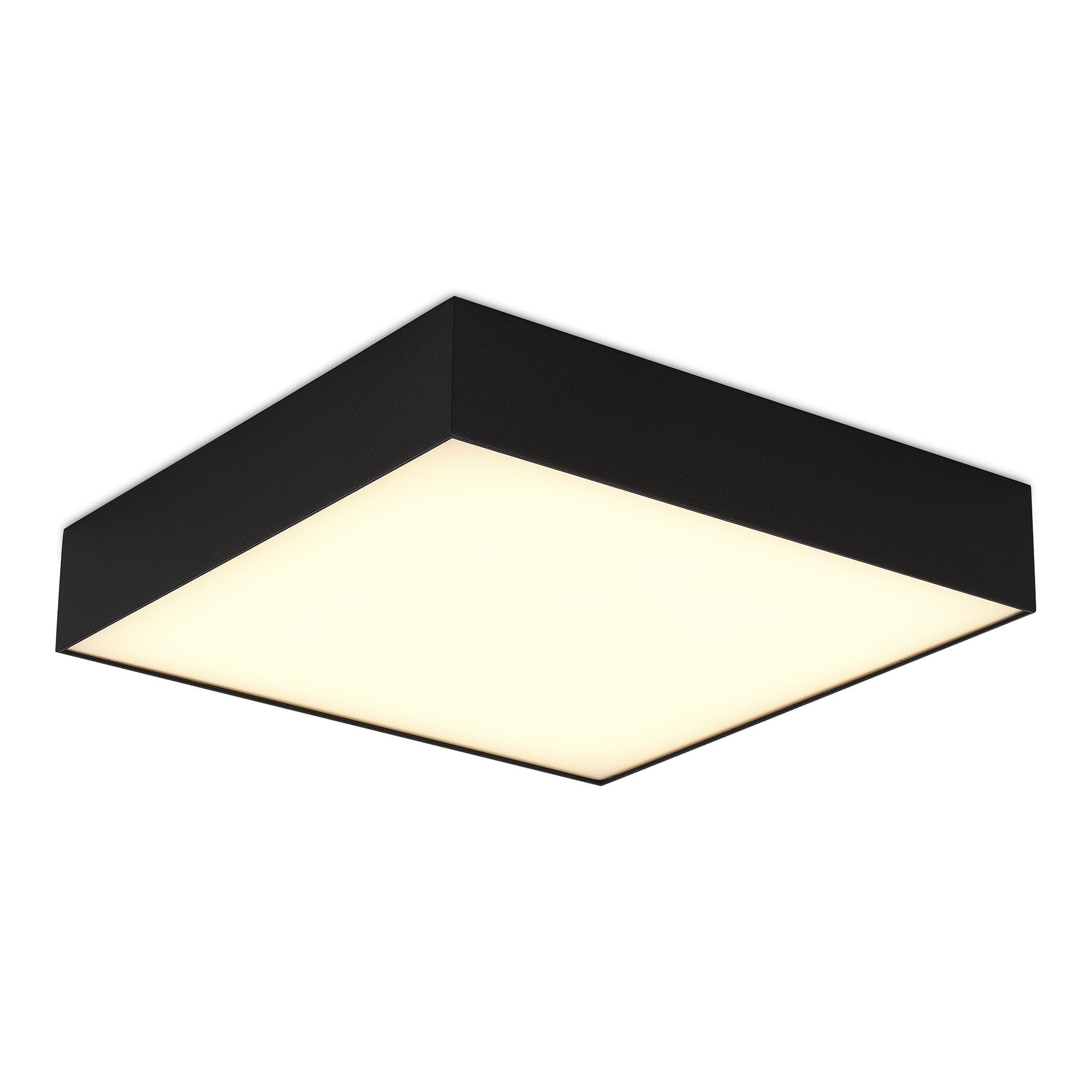 ST LUCE ST608.432.48 Светильник потолочный Черный LED 1*48W 3000K 4 320Lm Ra>90 120° IP20 L400xW400xH55 220V