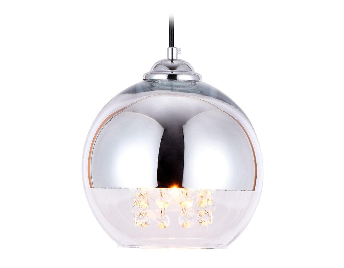Ambrella Подвесной светильник со сменной лампой TR3601 CH/CL хром/прозрачный E27 max 40W D200*1000 — миниатюра 4