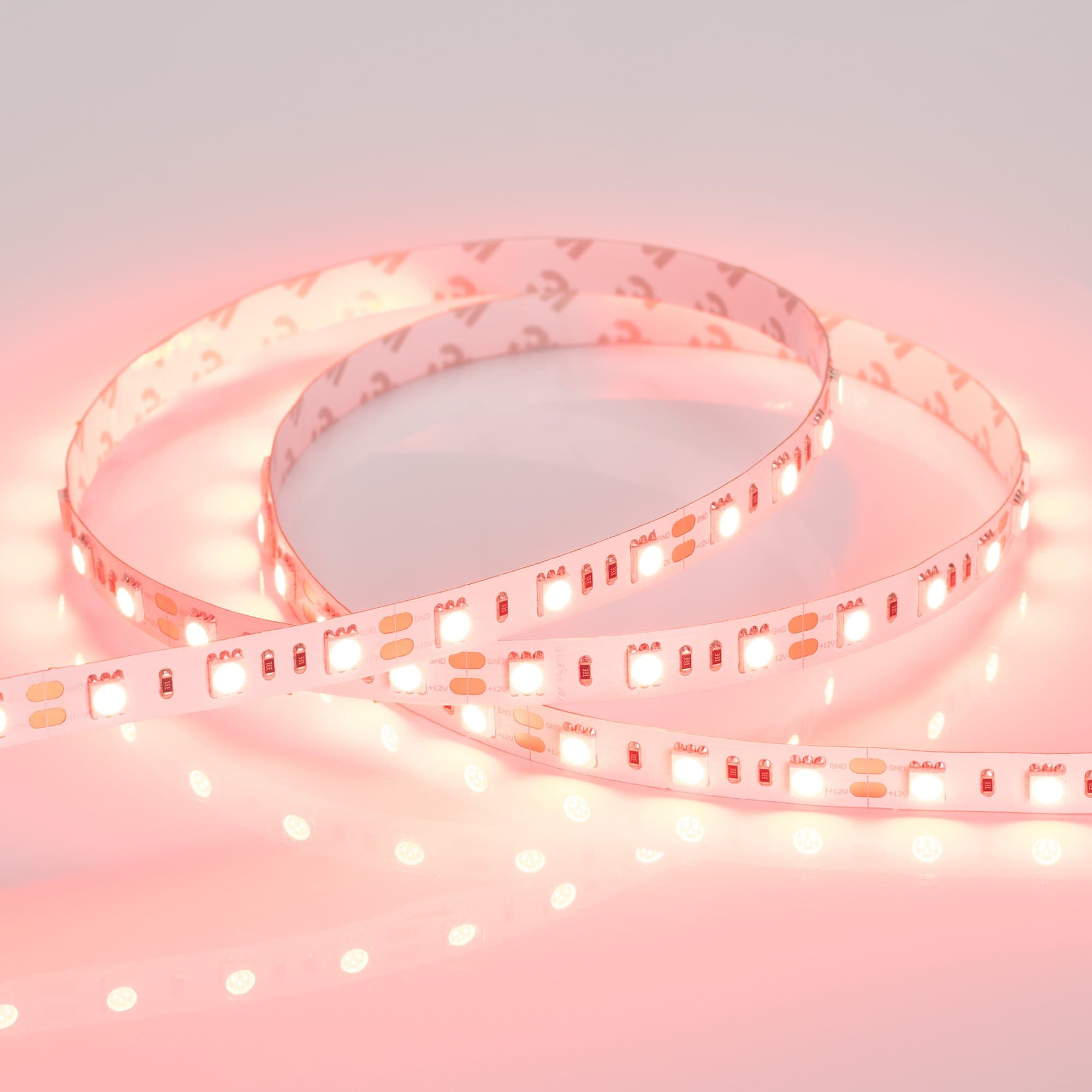 Arlight Светодиодная лента RT 2-5000 12V Red 2x (5060, 300 LED, LUX) (14.4 Вт/м, IP20) 012343(1) — миниатюра 4