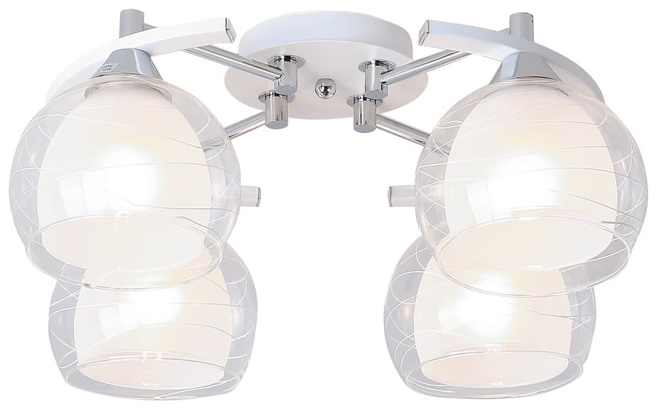 Velante 277-107-04, Светильник потолочный E27,4x60W