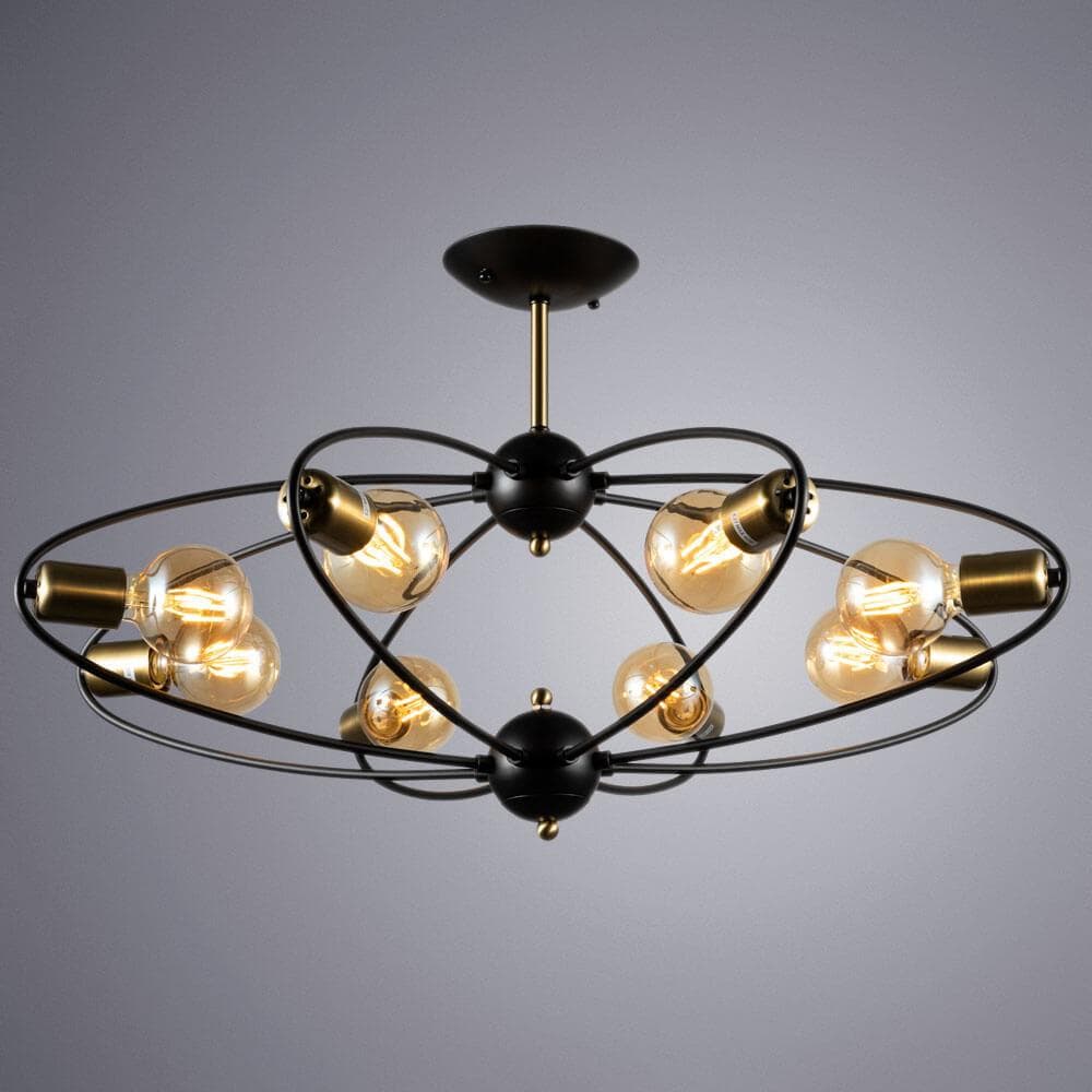 Arte Lamp A1963PL-8BK Люстра потолочная — миниатюра 3