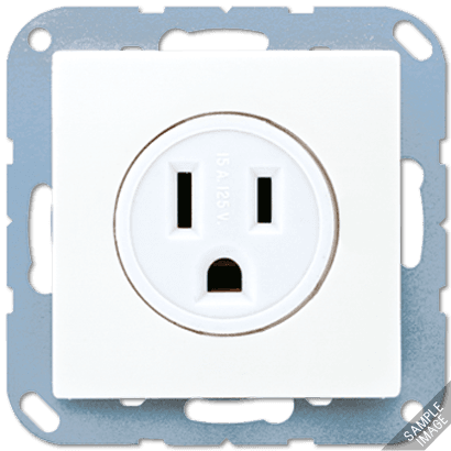 JUNG Розетка системы US-NEMA 15А 125V, слоновая кость A521-15