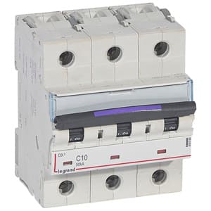 Legrand DX3 Автоматический выключатель 50кА 10А 3P C 410160 — миниатюра 2