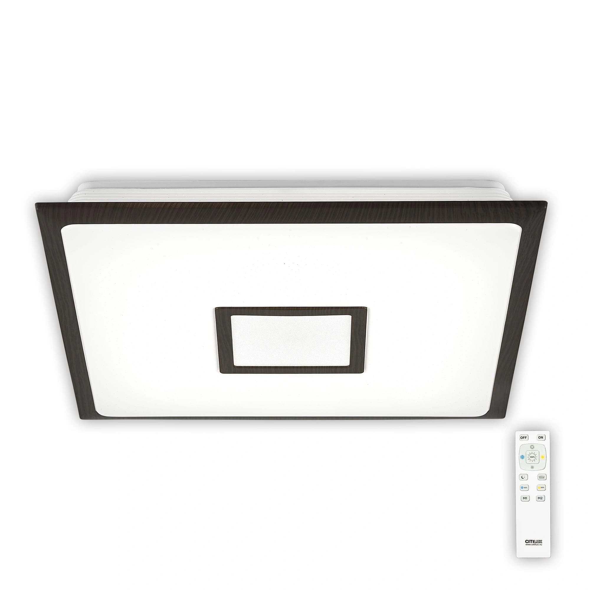 Citilux CL70355R СтарЛайт Венге Светодиод. Светильник с пультом — миниатюра 1