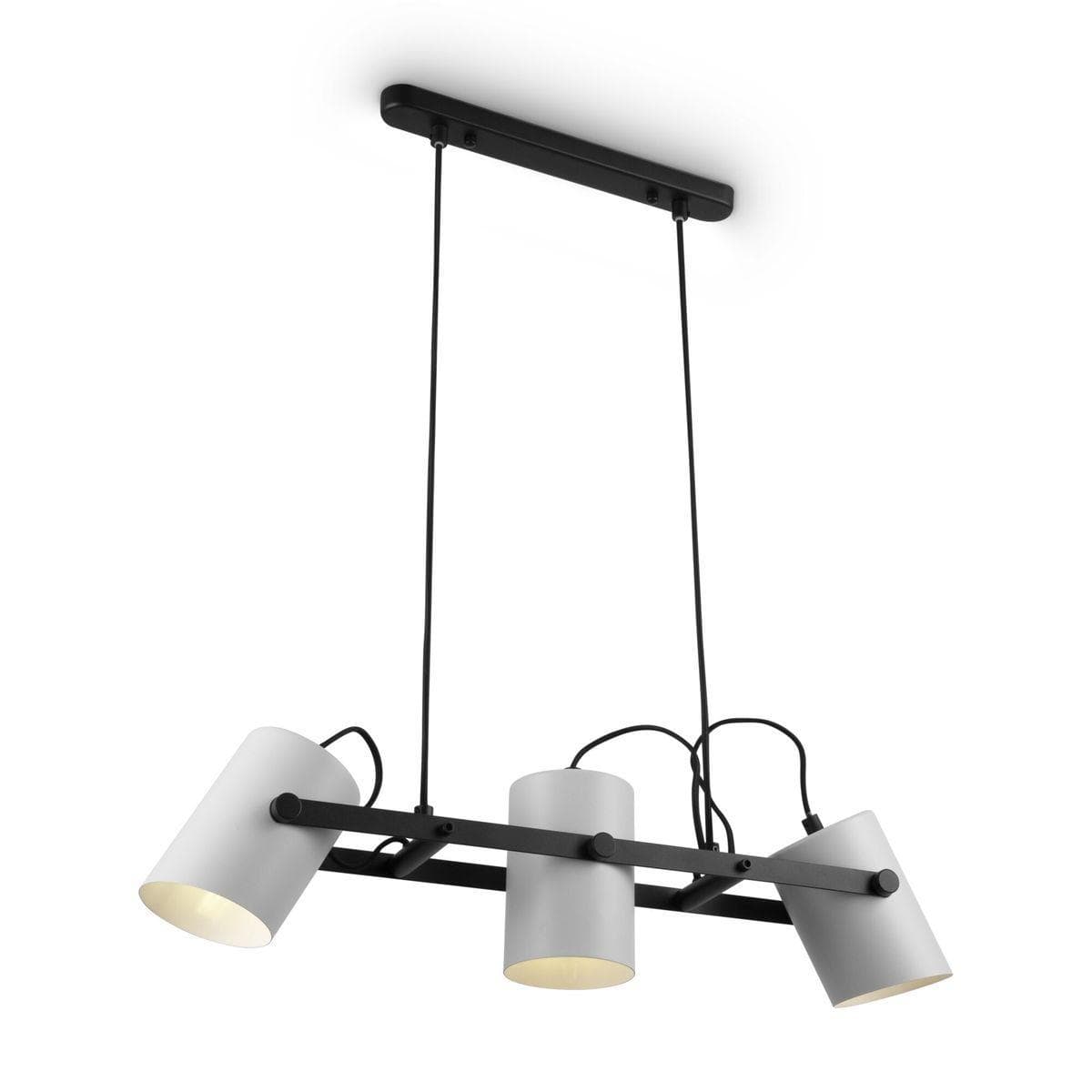 Freya Loft Черно-белый Светильник подвесной FR4005PL-03WB — миниатюра 1
