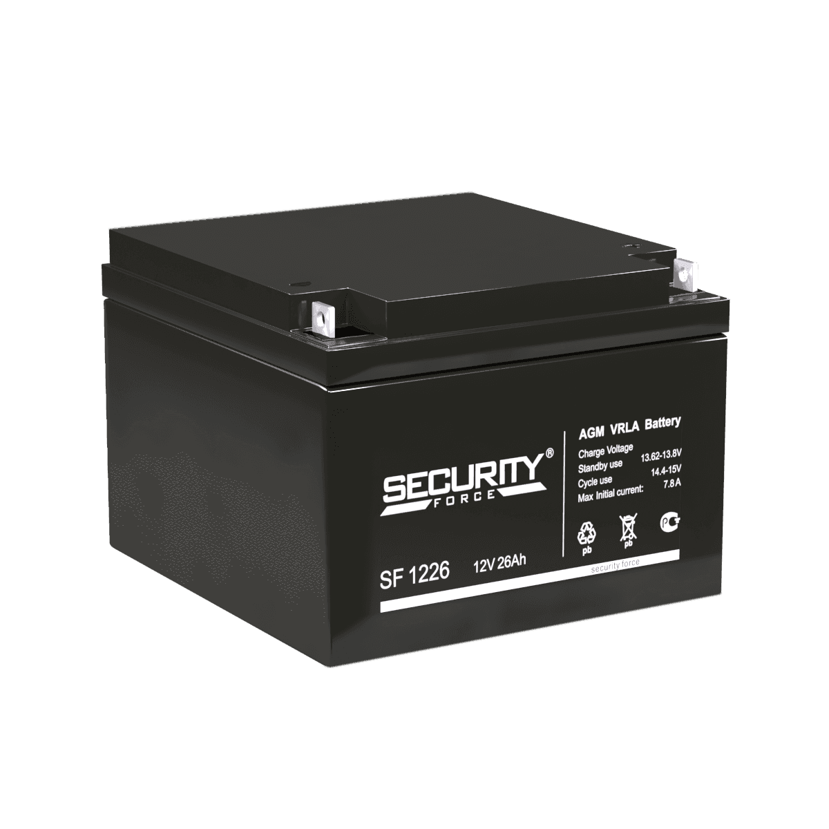 Delta Аккумулятор Security Force SF 1226 (12V/26Ah)