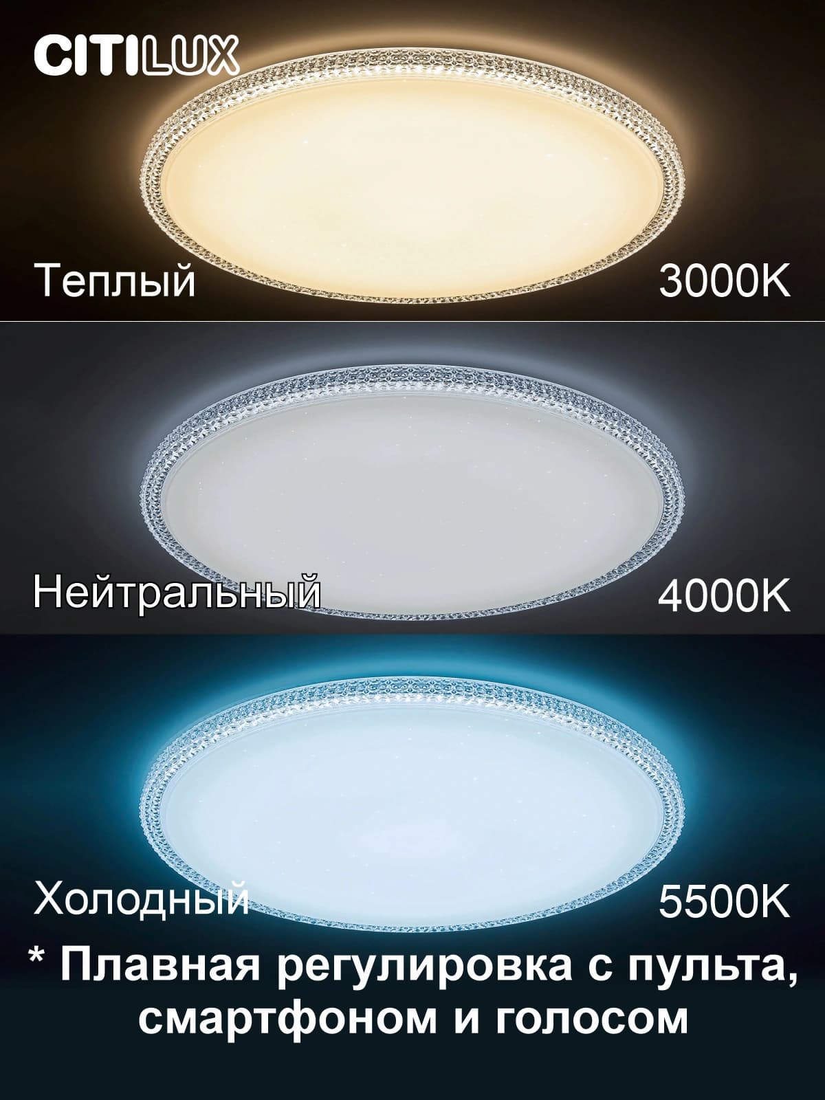Citilux CL718A100G Альпина Смарт Светильник — миниатюра 2