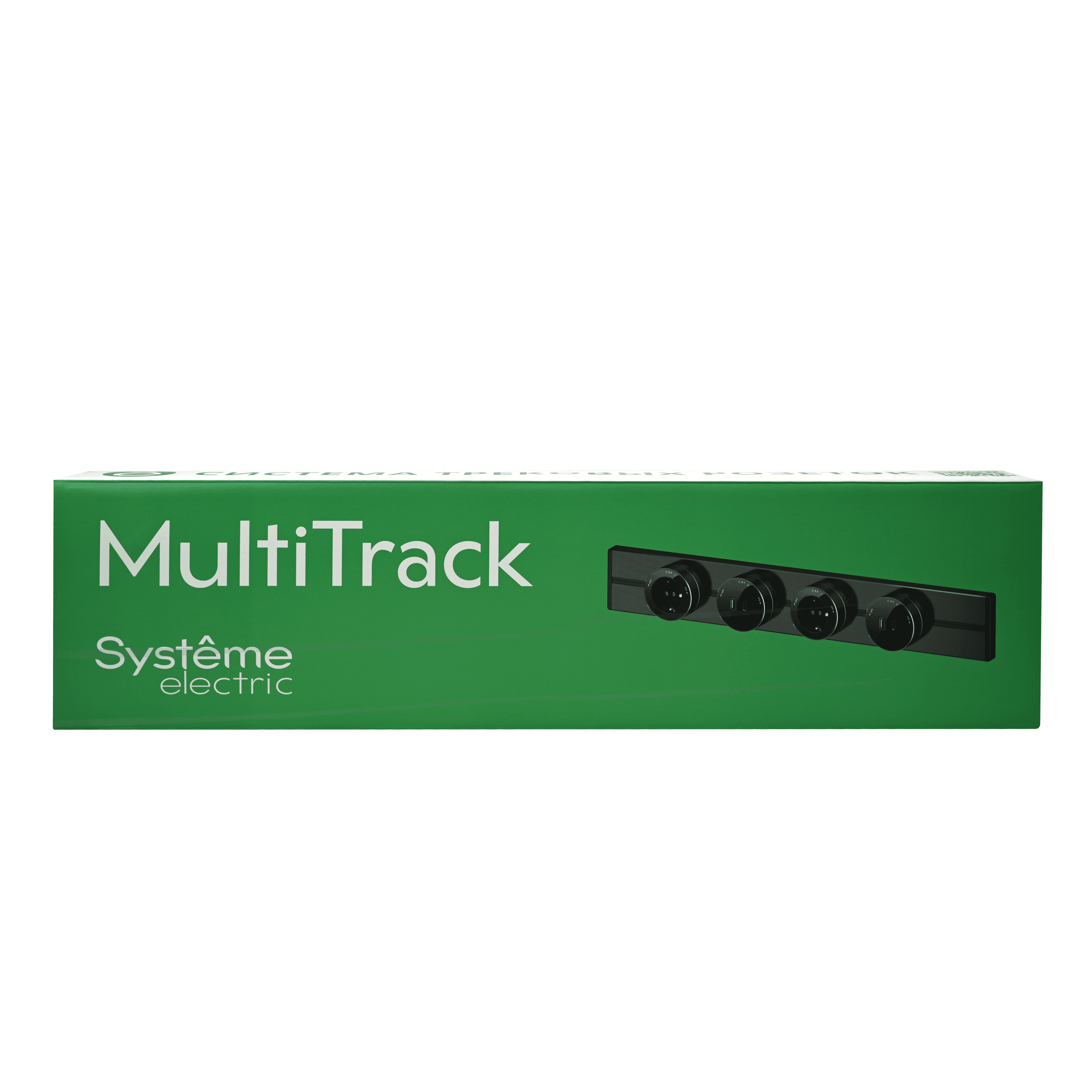 Systeme Electric MultiTrack Песочный Шина открытой установки трековой системы 40 см — миниатюра 8