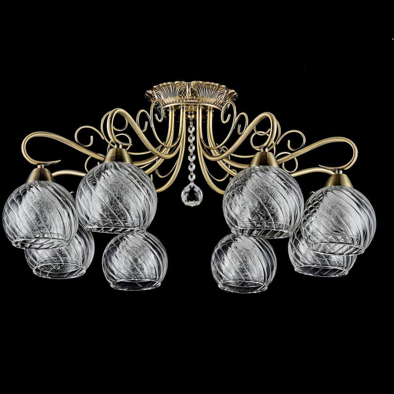 Freya Classic Nella Бронза Потолочный светильник E14 40W FR2662-PL-08-BZ — миниатюра 8