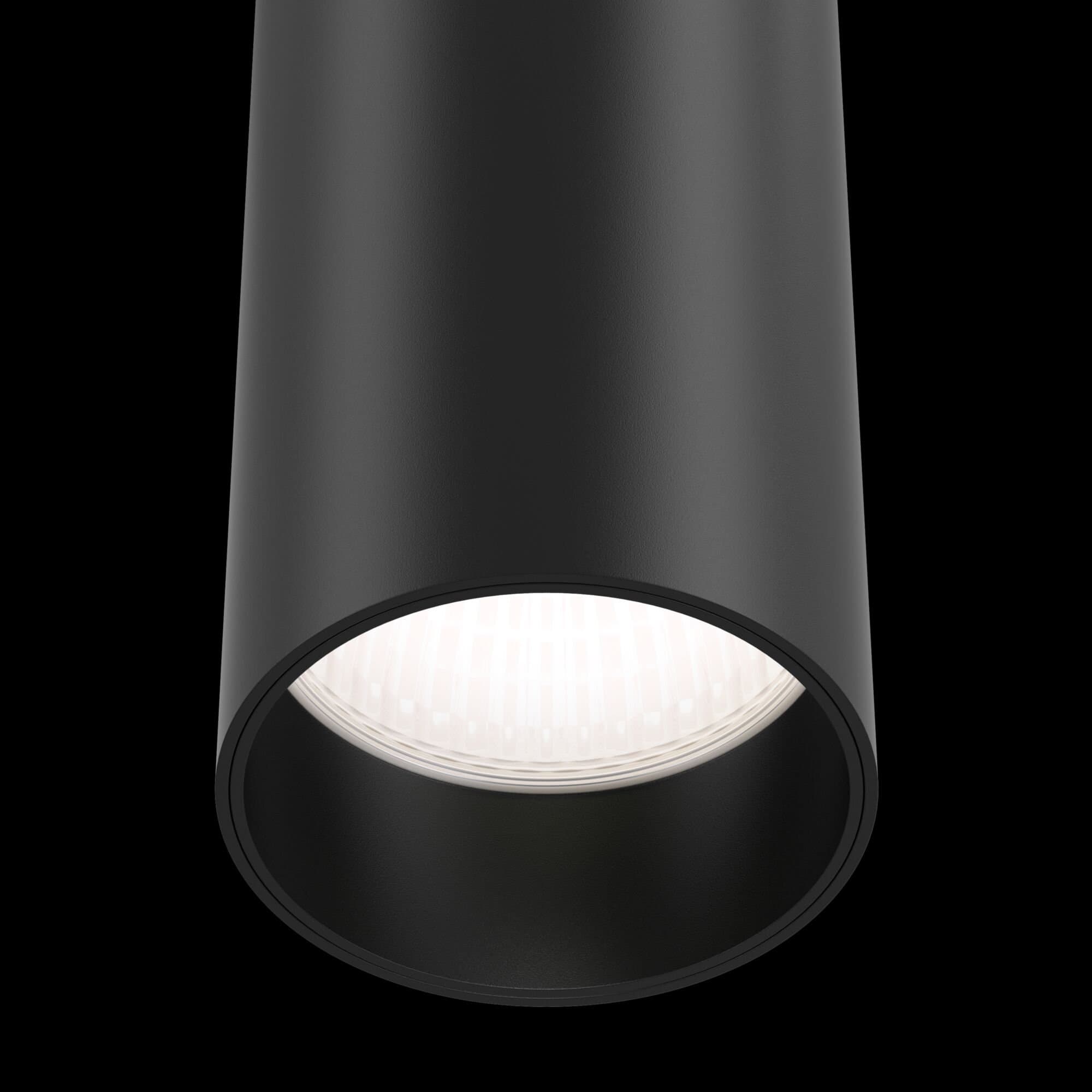 Maytoni Pendant FOCUS LED Черный Подвесной светильник P071PL-L12B4K — миниатюра 4