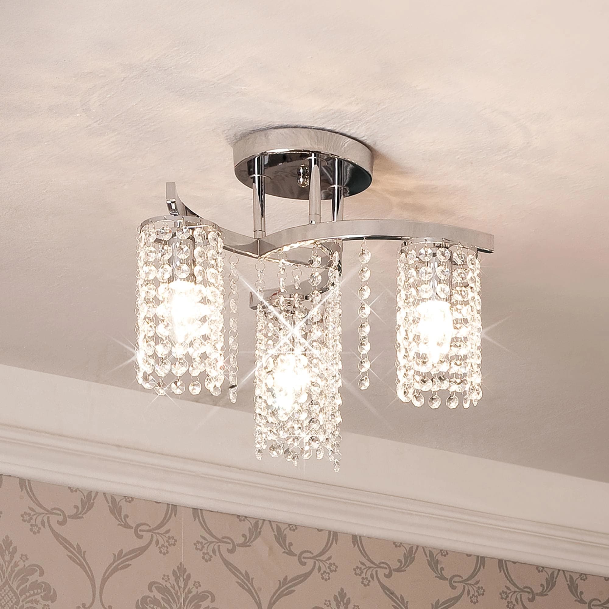 Citilux CL313131 Спарк Хром Светильник Люстра — миниатюра 2