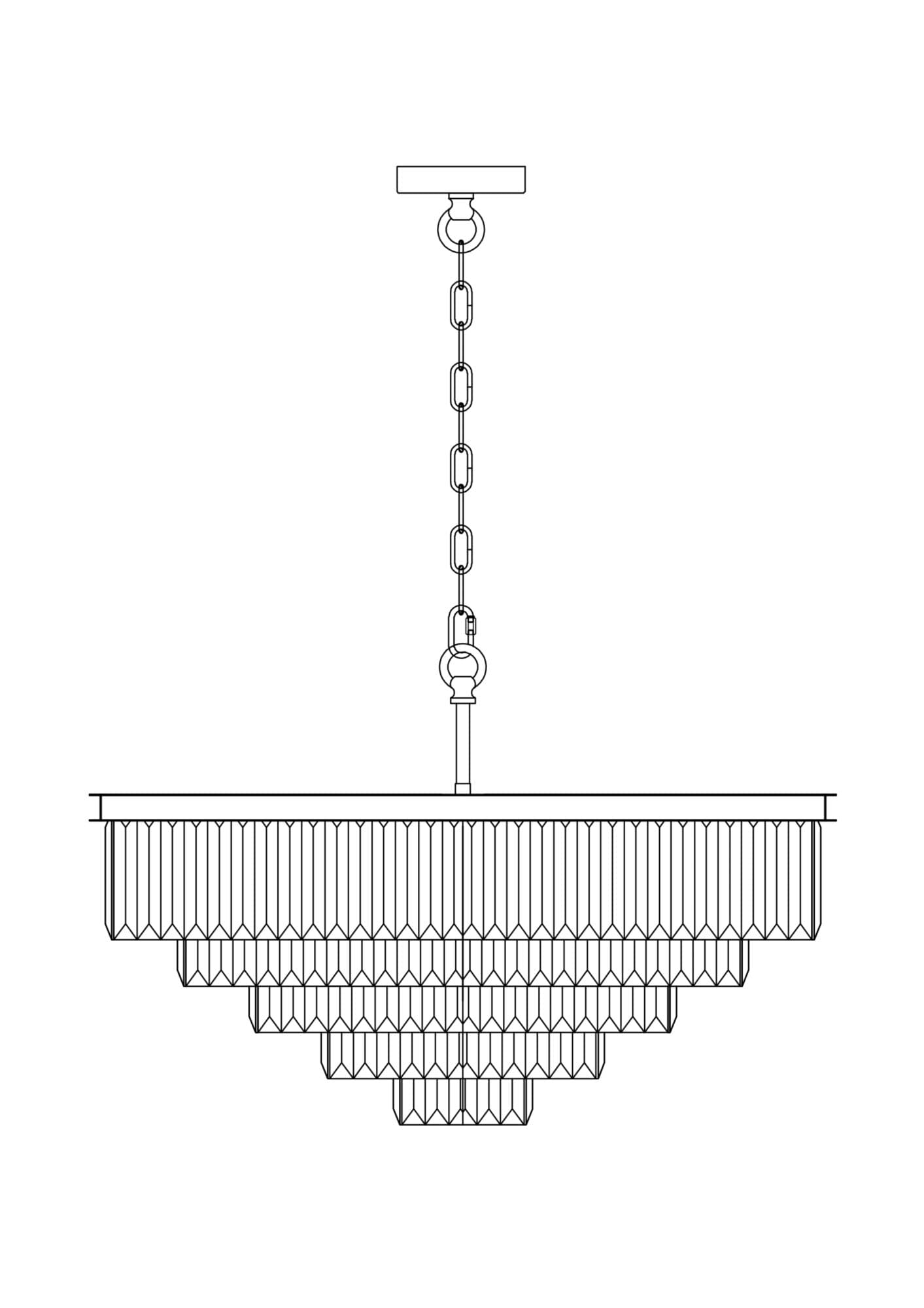 Maytoni Neoclassic Латунь Светильник подвесной MOD085PL-12BS — миниатюра 8