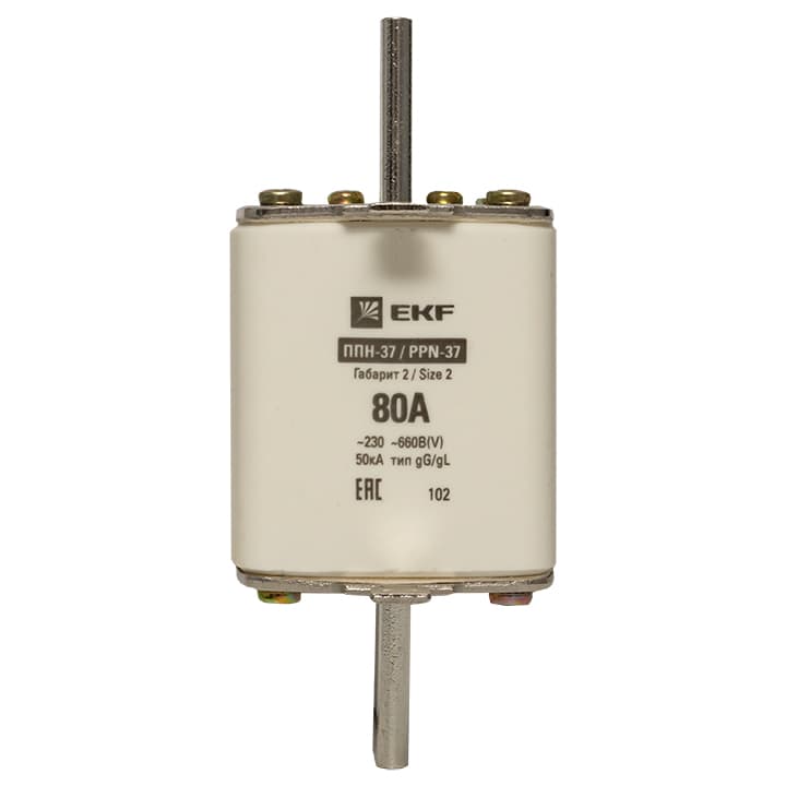 EKF PROxima Плавкая вставка ППН-37 400/80А габарит 2 — миниатюра 5