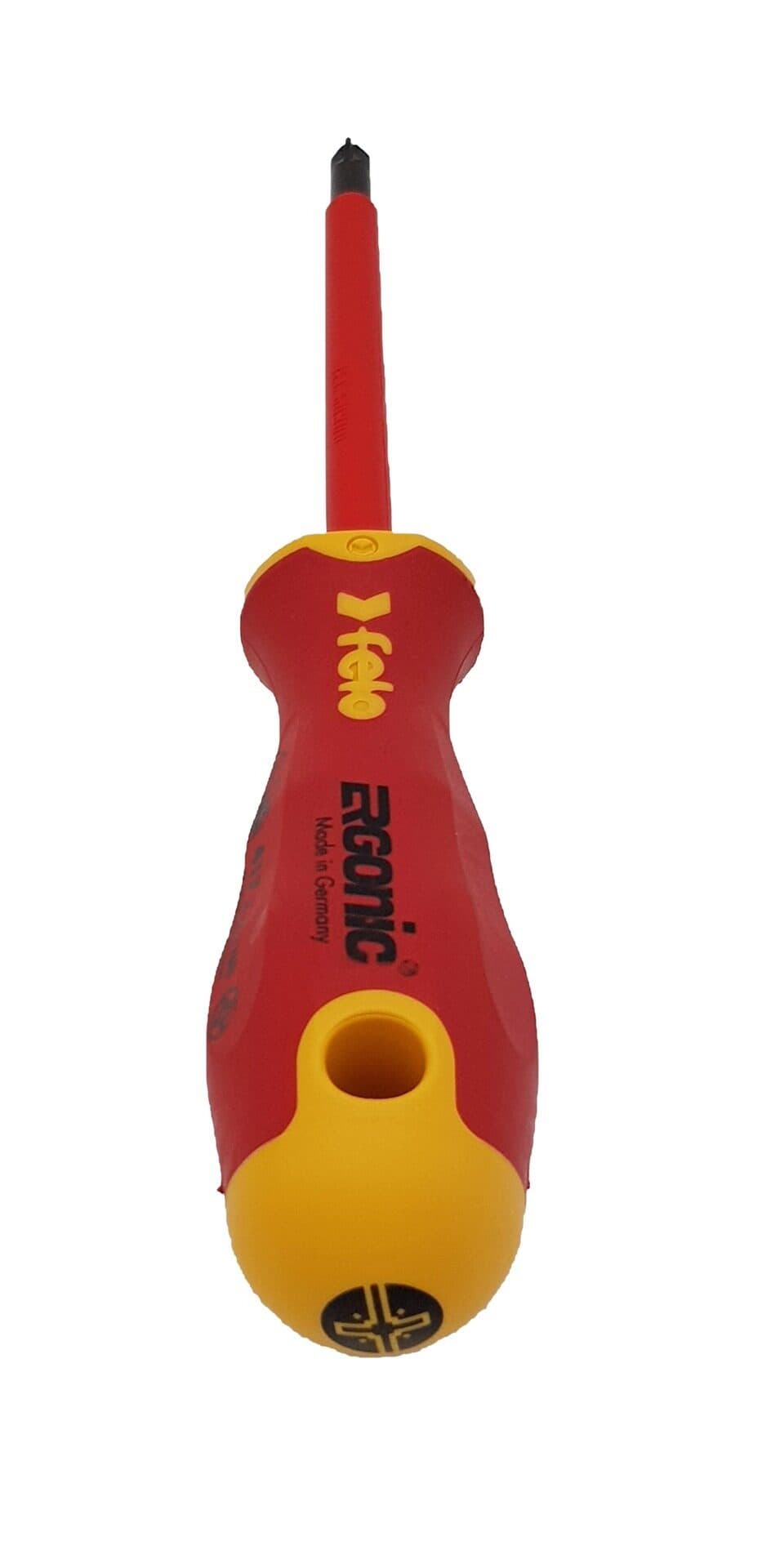 Felo Отвертка диэлектрическая Ergonic  крестовая +/- Z 2X100 41720390 — миниатюра 3