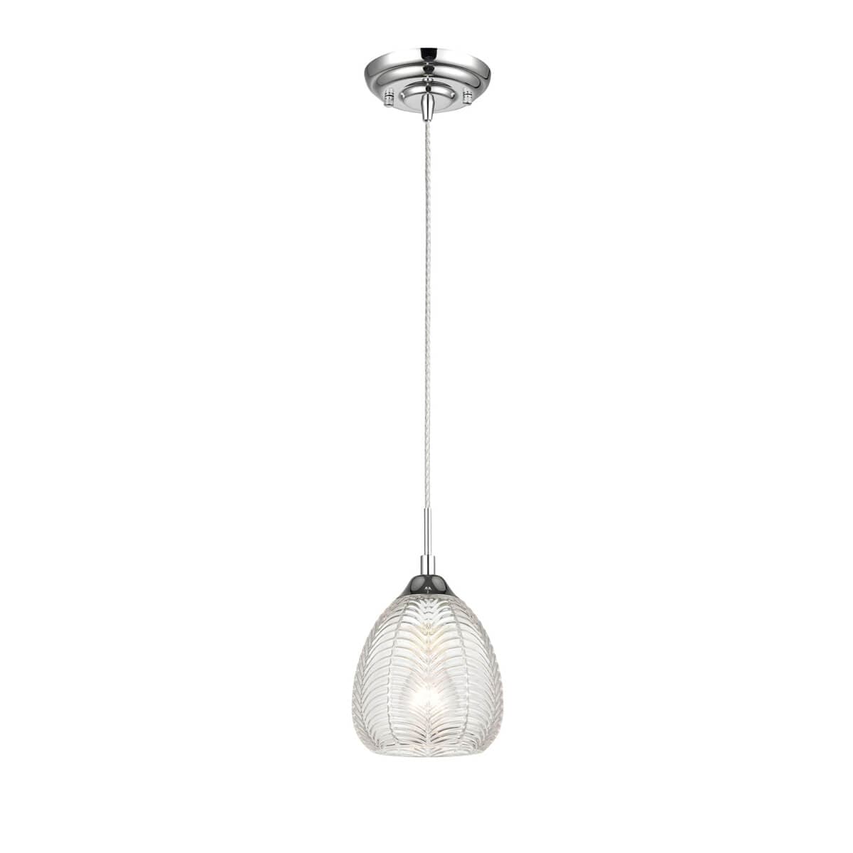 Vele Luce Fiona Светильник подвесной Modern D150*H268/1480 хром | chrome металл | metal VL5623P11