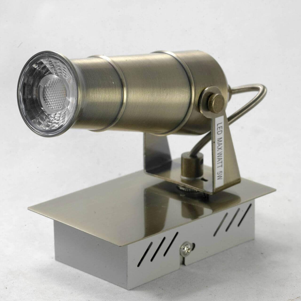 Lussole PROMO Металл Бронзовый /  Металл Светильник настенно-потолочный LED 5W LSP-9509 — миниатюра 3