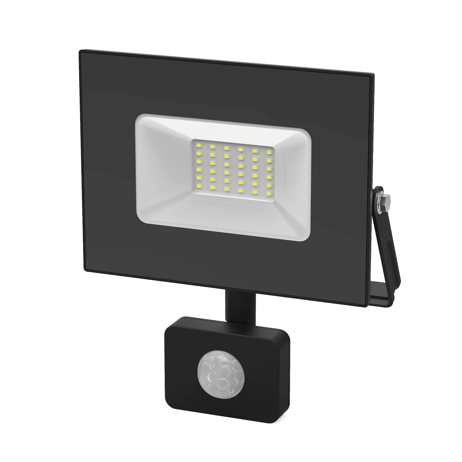 Gauss Прожектор Elementary-S 50W 3450lm 6500К 175-265V IP65 черный с датчиком движения LED 628511350 — миниатюра 2
