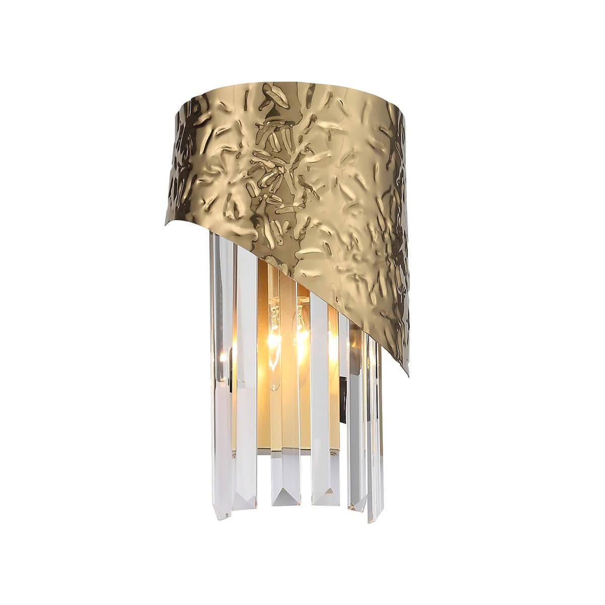 ST Luce SL1100.301.01 Бра Античная латунь/Античная латунь, Прозрачный E14 1*60W — миниатюра 1