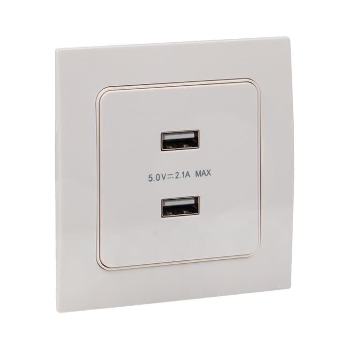 EKF PROxima Стокгольм Белый Розетка USB 2-ая, 2,1А — миниатюра 7