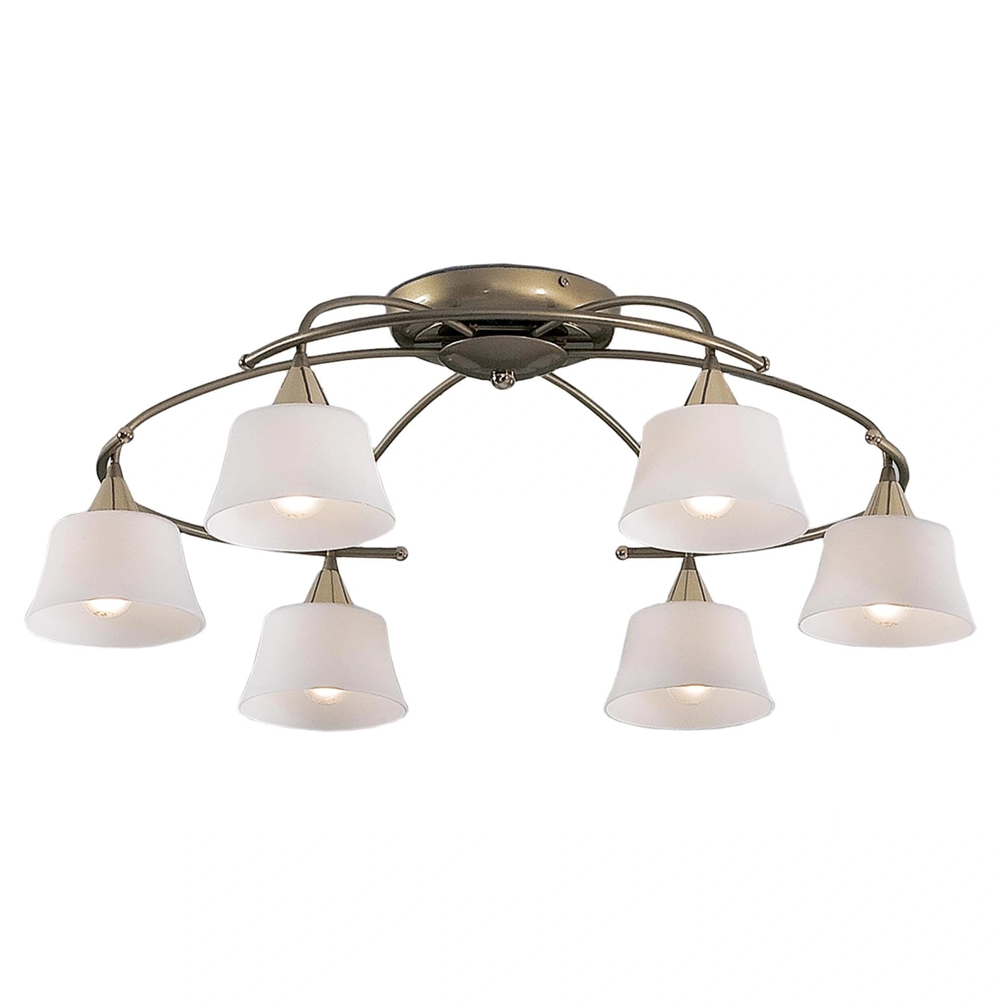 Citilux CL110162 Стелла Золото+Золот.Металлик Светильник Люстра — миниатюра 1