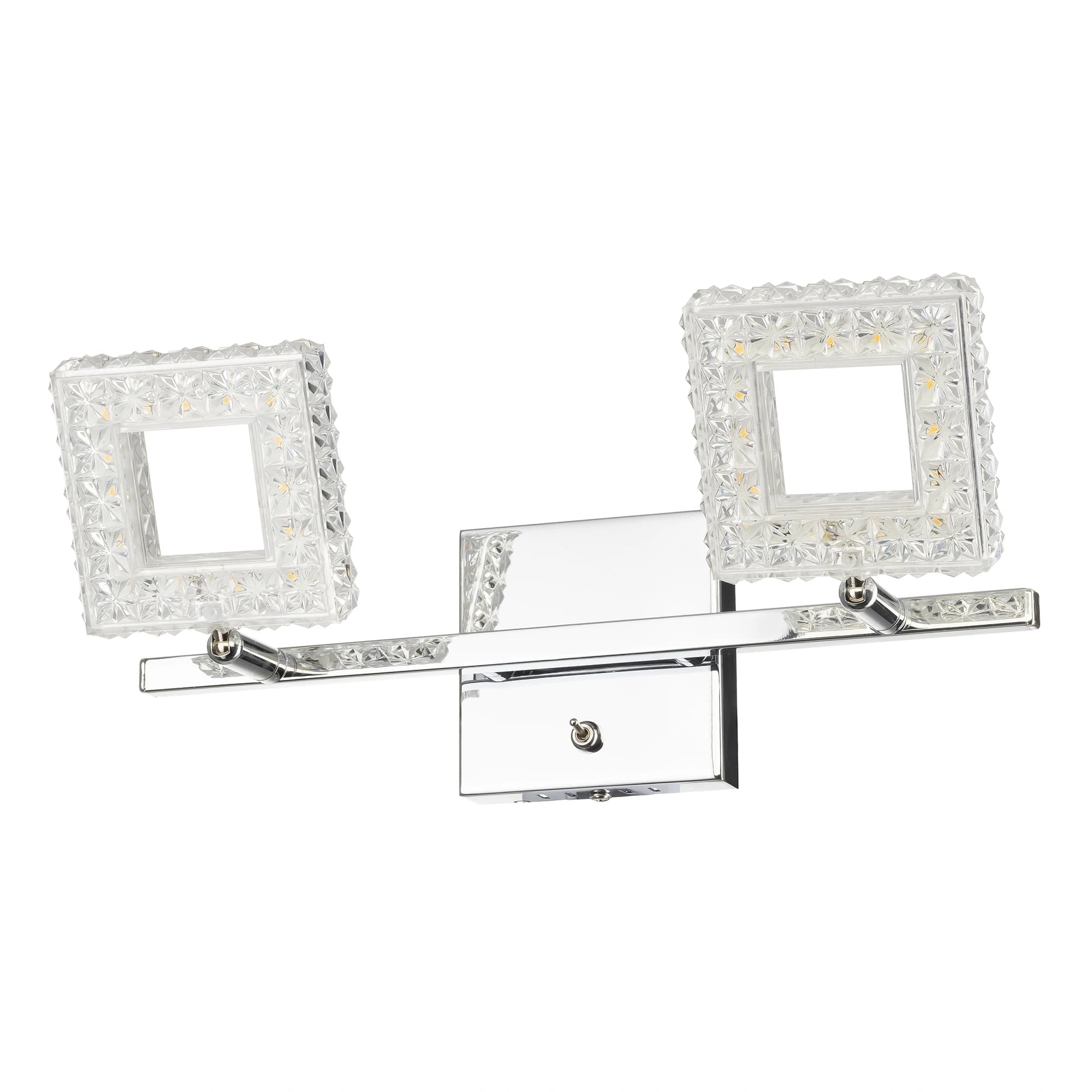 Citilux CL559621 Кристалино Квадрат Светильник Настенно-потолочный — миниатюра 5