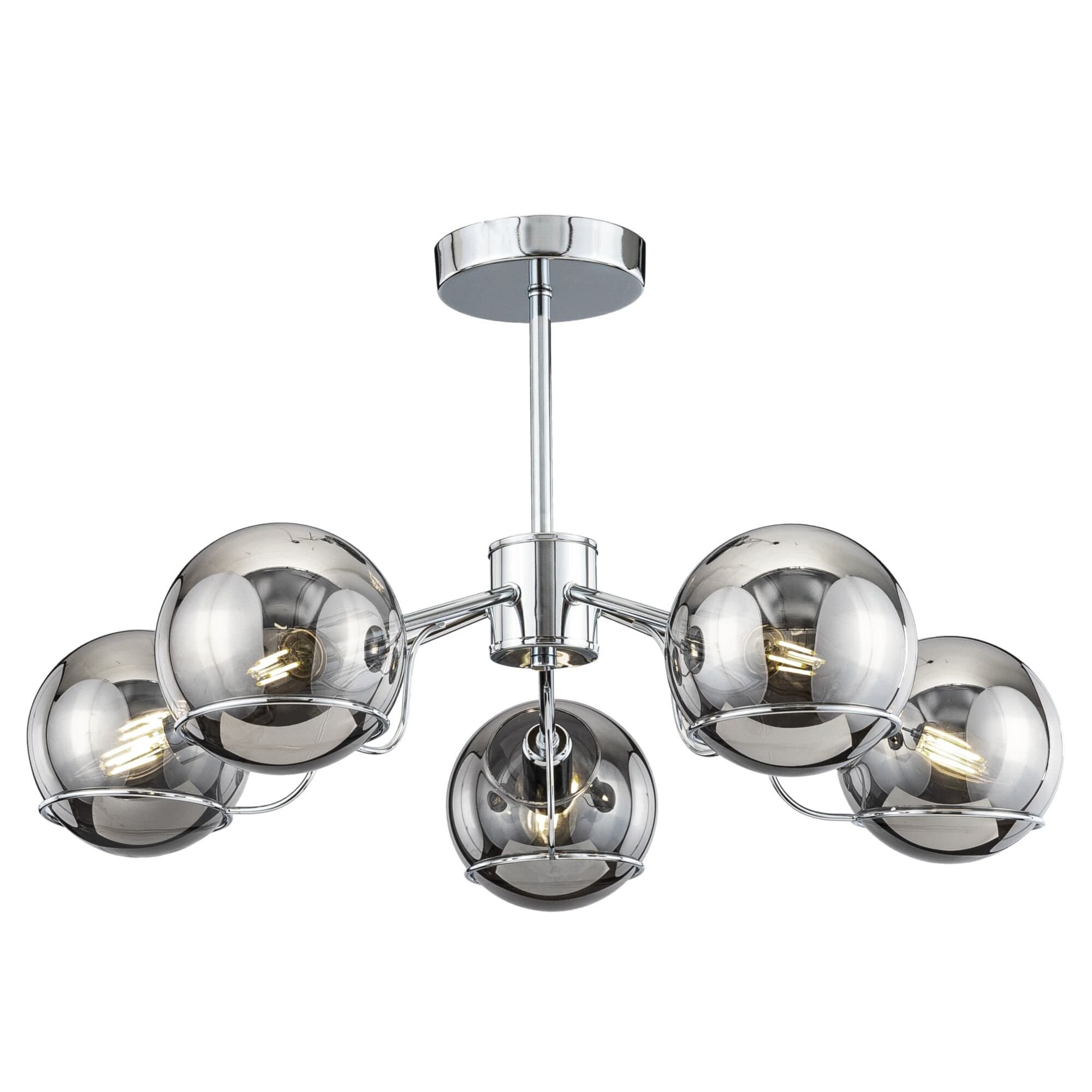 Freya Modern Sally Хром Люстра E14 40W FR5014PL-05CH — миниатюра 2