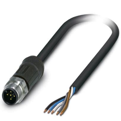 Phoenix Contact SAC-5P-M12MS/ 5,0-28X OD Кабель для датчика / исполнительного элемента 1407256