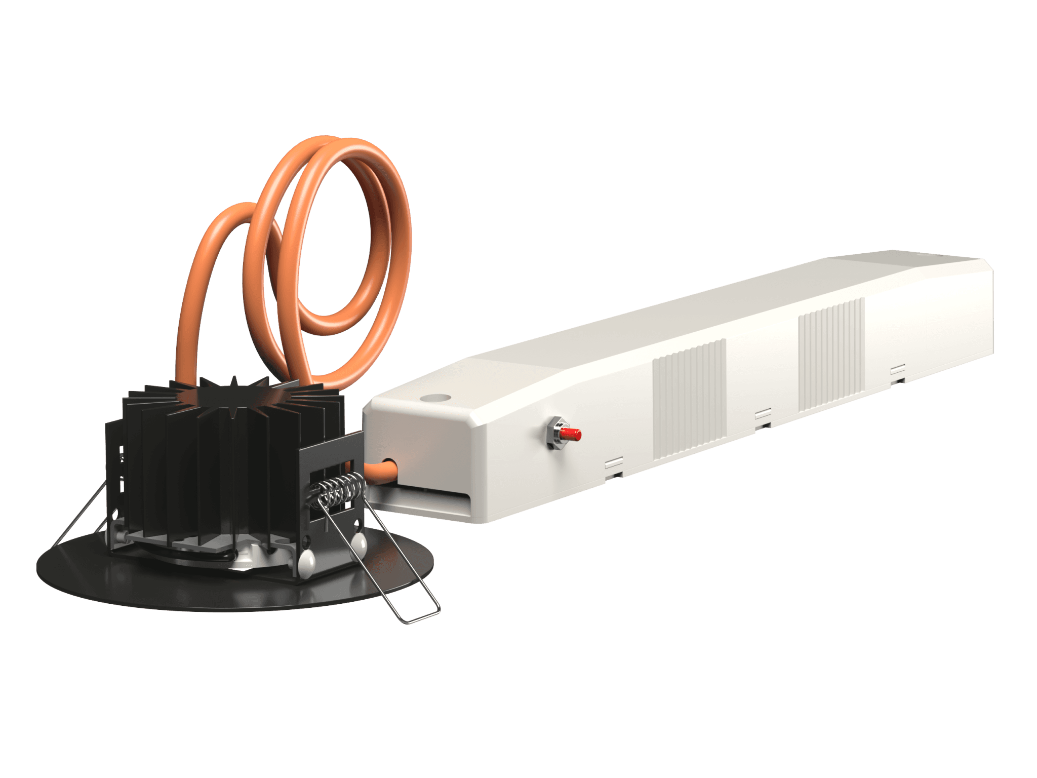 Белый свет Аварийный светильник BS-ORBITA-81-L2-INEXI3 Black a15462 — миниатюра 2