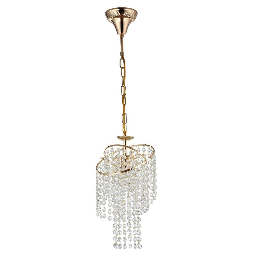 Freya Crystal Picolla Золото Подвесной светильник E14 40W FR1129-PL-01-G