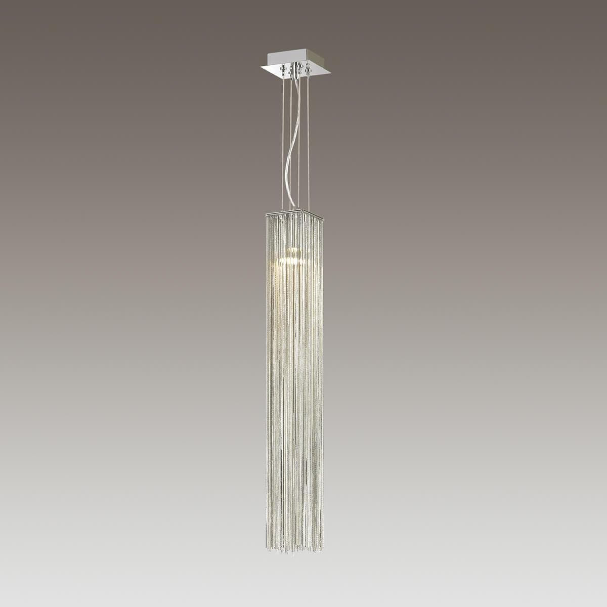 Odeon Light 4138/1 ODL19 487 никель Подвес GU10 1*50W LUIGI — миниатюра 2