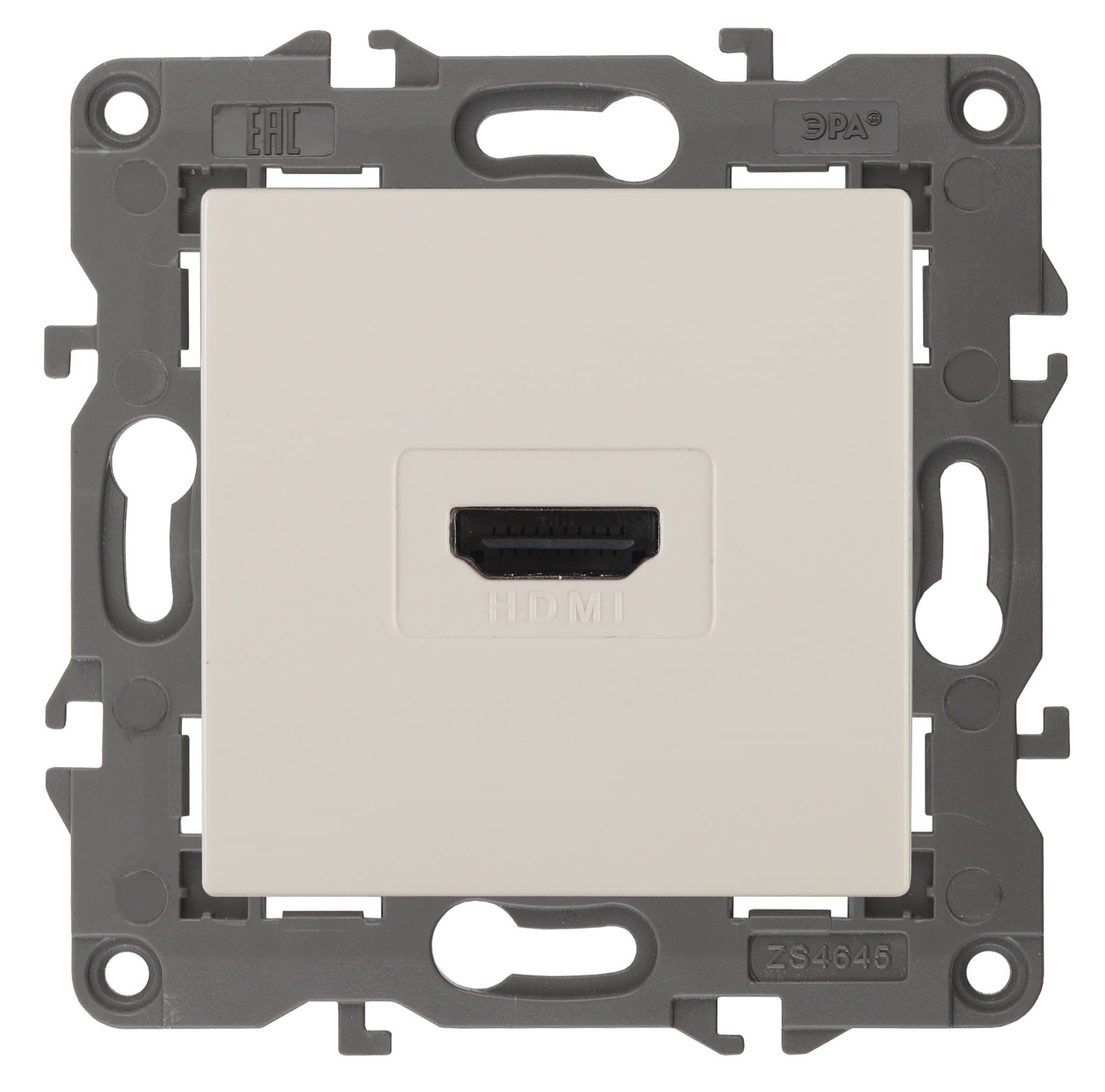 ЭРА 14-3114-02 Elegance Сл.кость Розетка HDMI