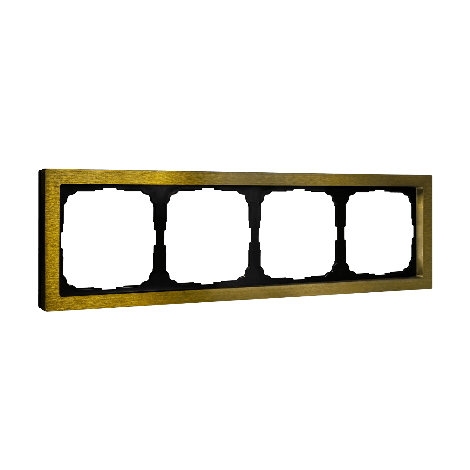 Systeme Electric ArtGallery Pure Металл Золото Рамка 4-ая