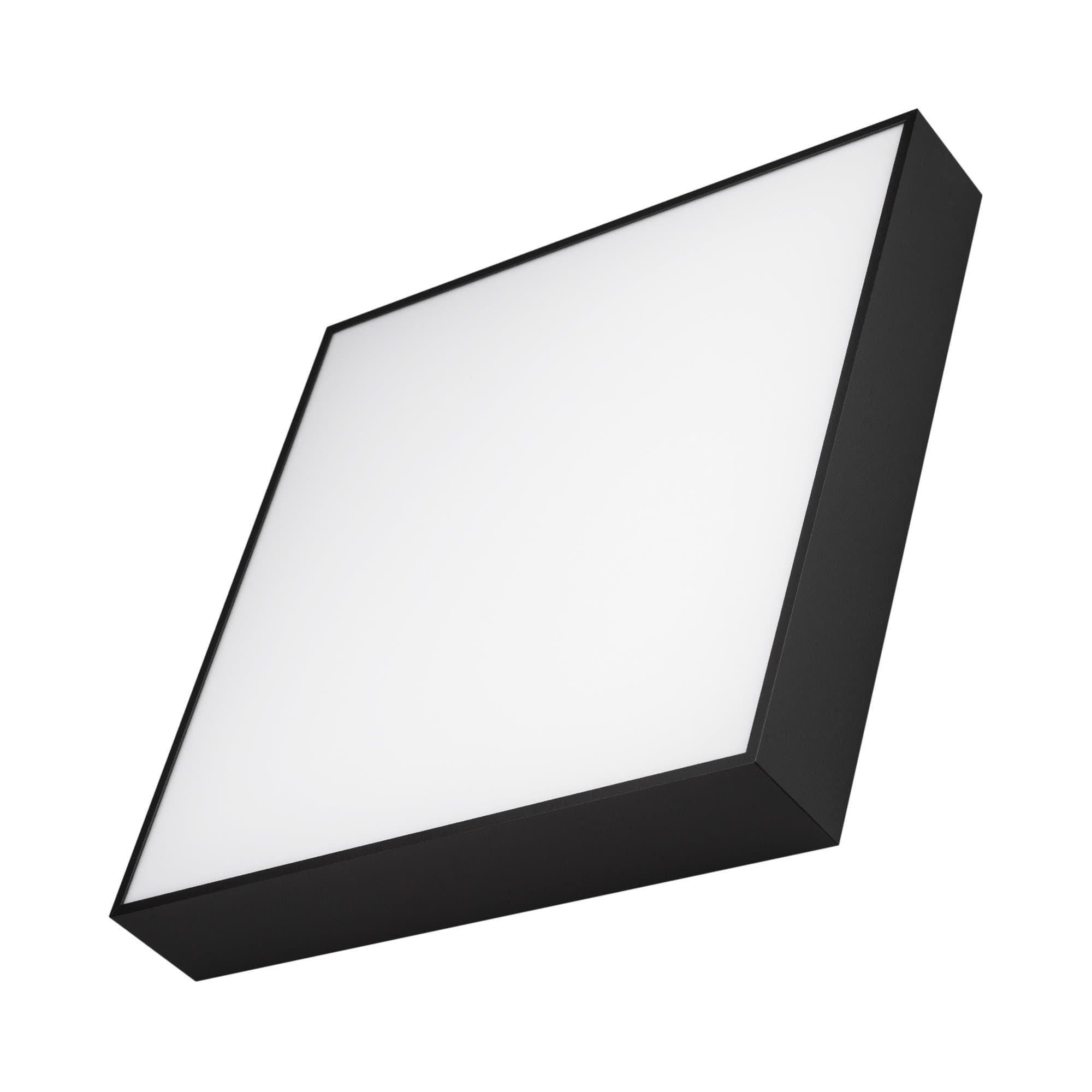 Arlight Светильник SP-QUADRO-S400x400-40W Warm3000 (BK, 120 deg, 230V) (IP40 Металл, 3 года) 034796 — миниатюра 1