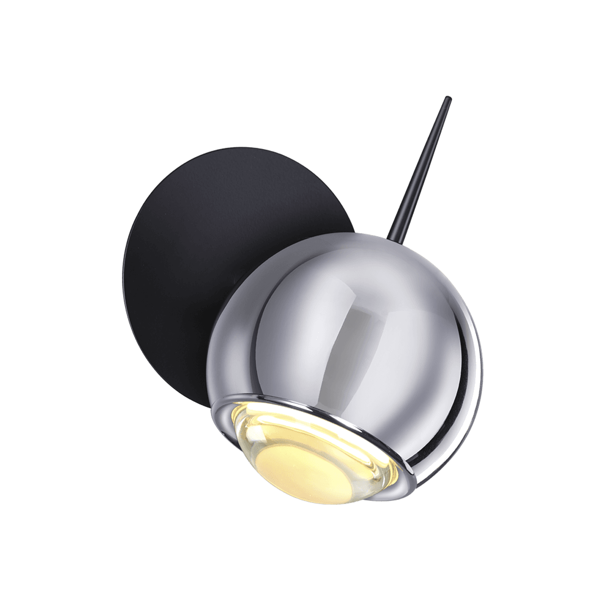 Odeon Light 4228/6WL L-VISION ODL21 070 хром/металл Настен.светильник выкл на базе IP20 LED 6W 300Лм 3000К MIA — миниатюра 2