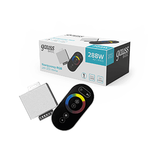 Gauss Контроллер RGB Basic для ленты LED 12V 288W 1/100 BT622