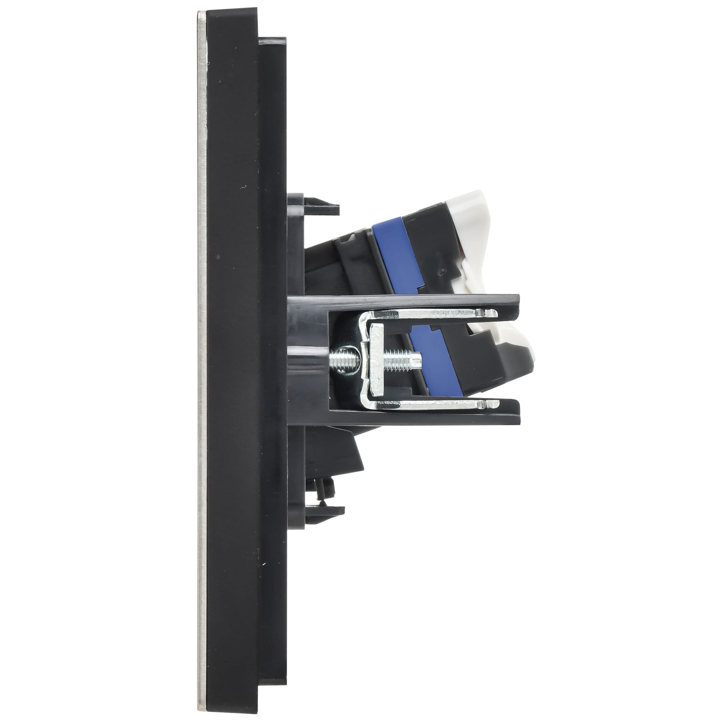 IEK FORTE&PIANO Металл Шампань Розетка комп. RJ45 кат.6 FP631M — миниатюра 4