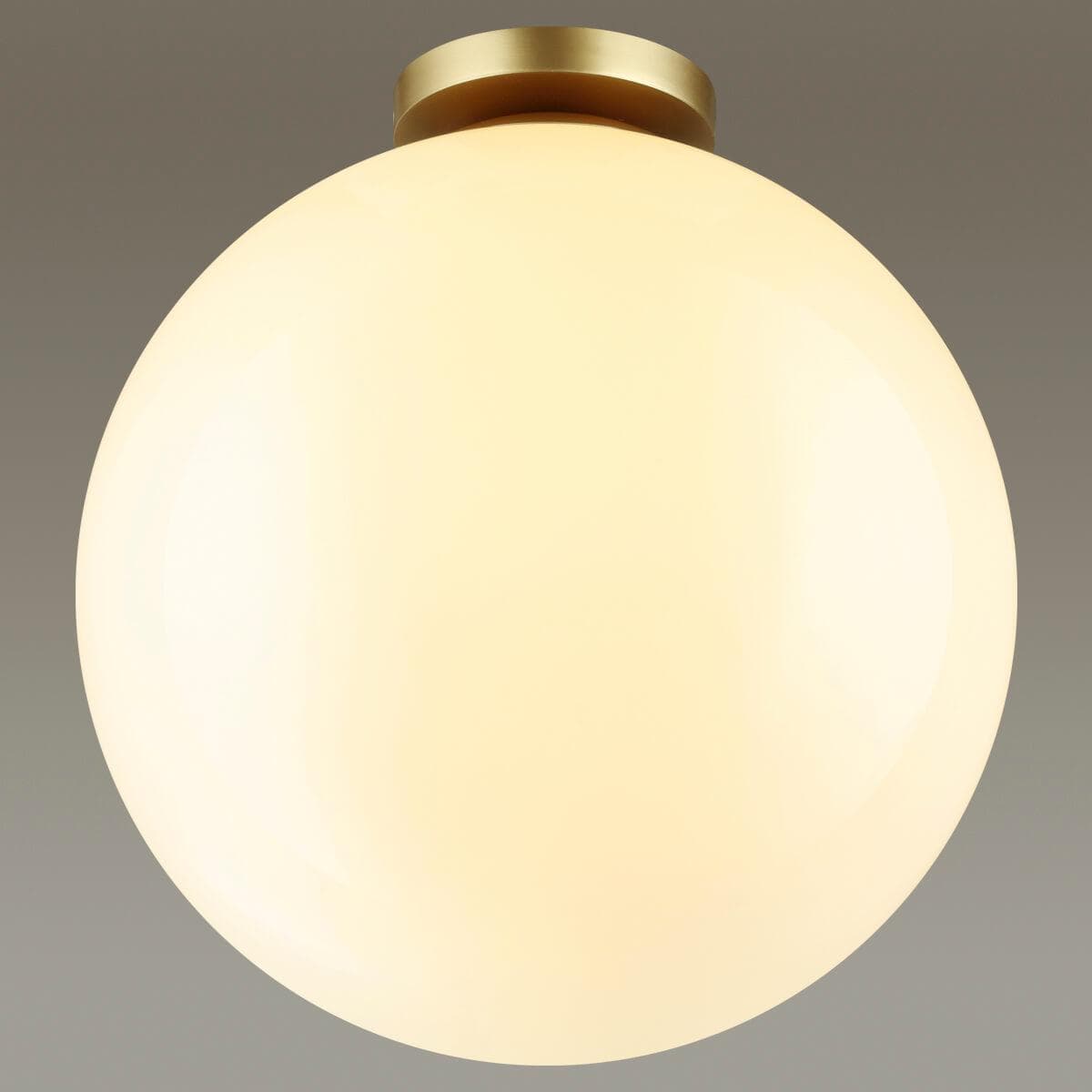 Odeon Light HIGHTECH ODL21 101 золотист/металл/белый/акрил Потолочный светильник IP44 E27 LED 15W BOSCO 4250/1C — миниатюра 3