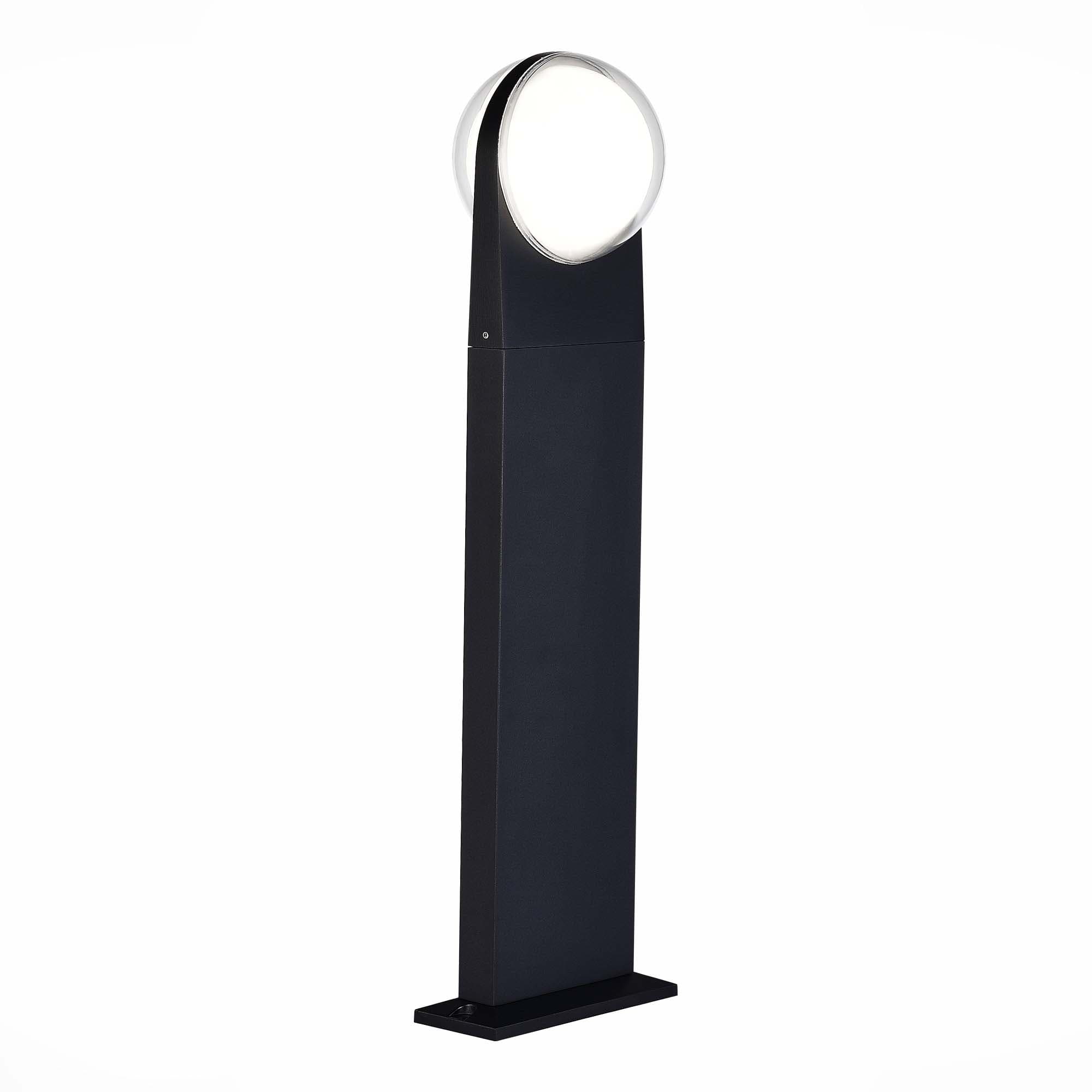 ST LUCE SL9510.405.01 Светильник уличный наземный Черный/Белый LED 2*6W 4000K