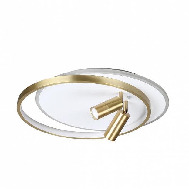 Lumion 5603/63CL LEDIO LN23 028 белый, золотой Люстра потолочная LED 63W 3000-6000К 5025Лм 220V NAOKO