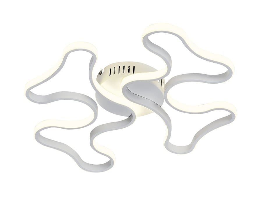 Ambrella Потолочный светодиодный светильник FL355/2 WH белый 54W 4200K 530*430*60 (Без ПДУ)
