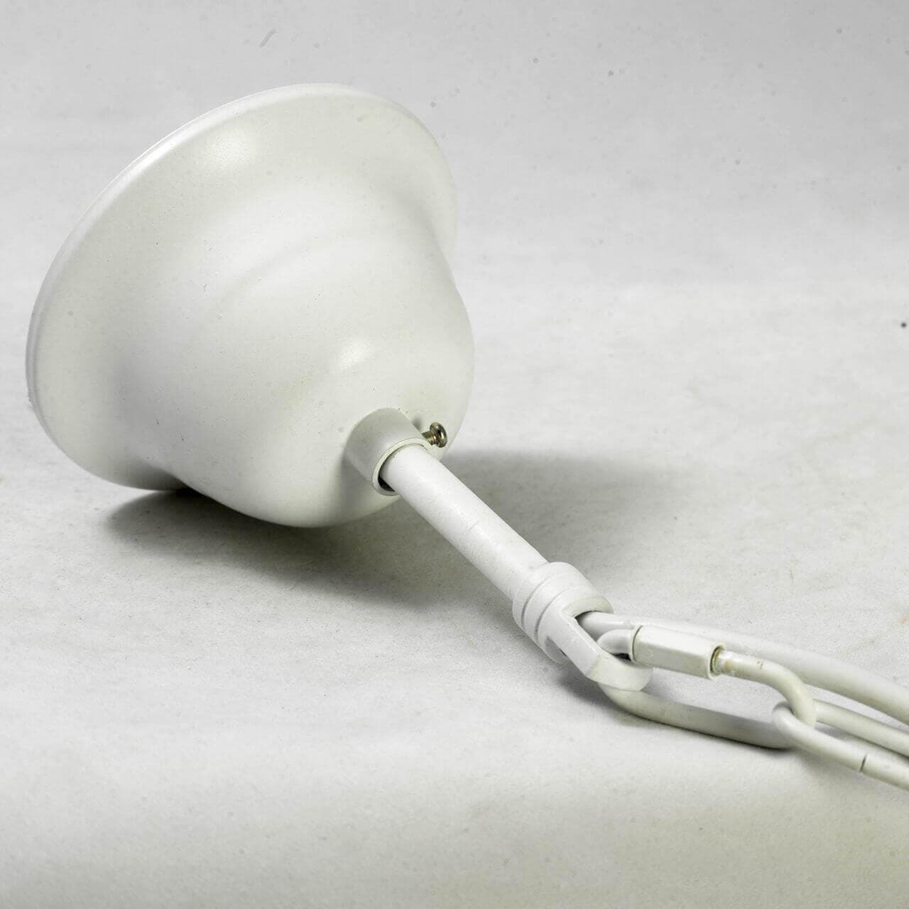 Lussole LGO Металл Белый /  Ткань Люстра E27 10W GRLSP-8033 — миниатюра 4