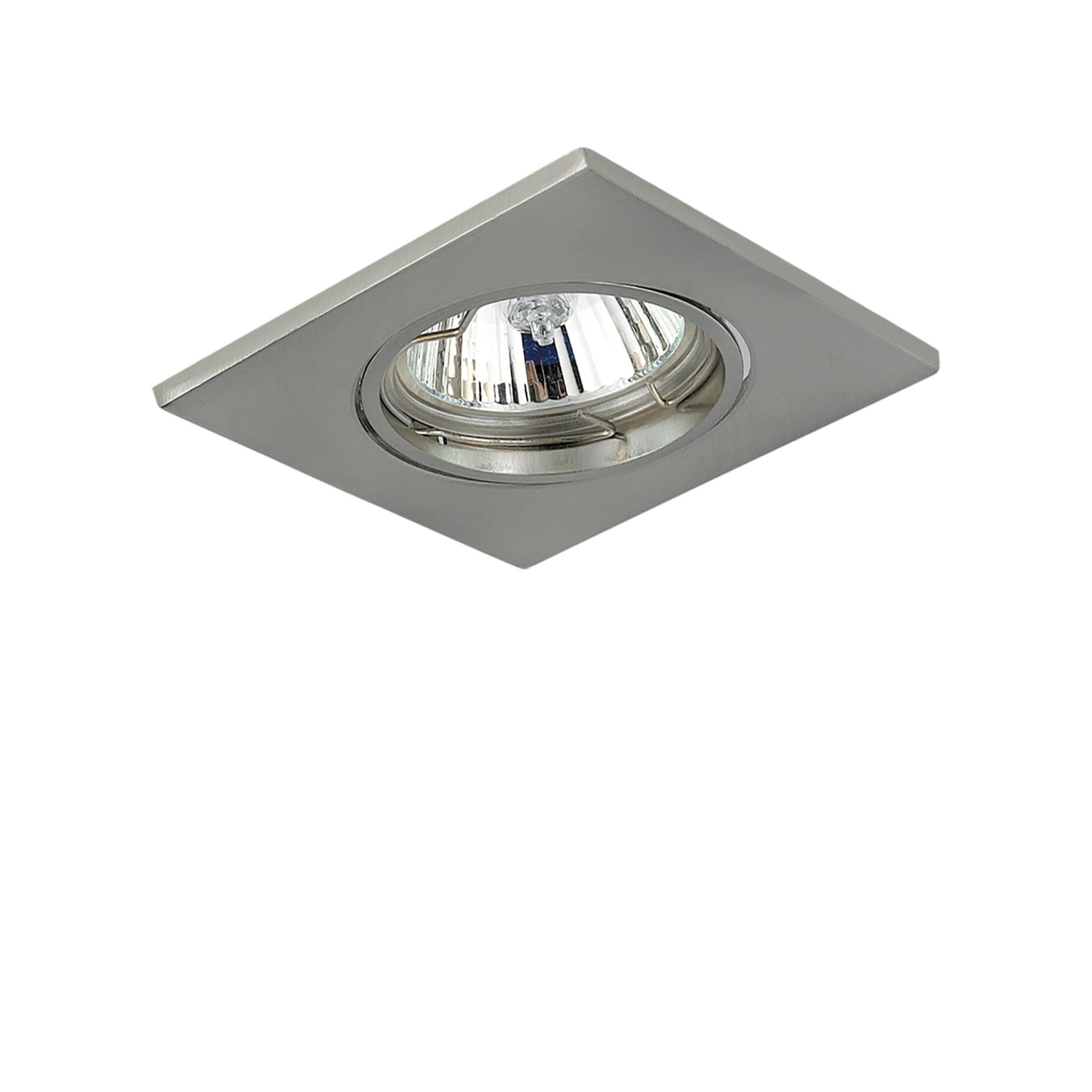 Lightstar Lega16 Матовый никель/Матовый никель/Матовый никель Встраиваемый светильник 16 011935 GU5.3 1х50W IP20