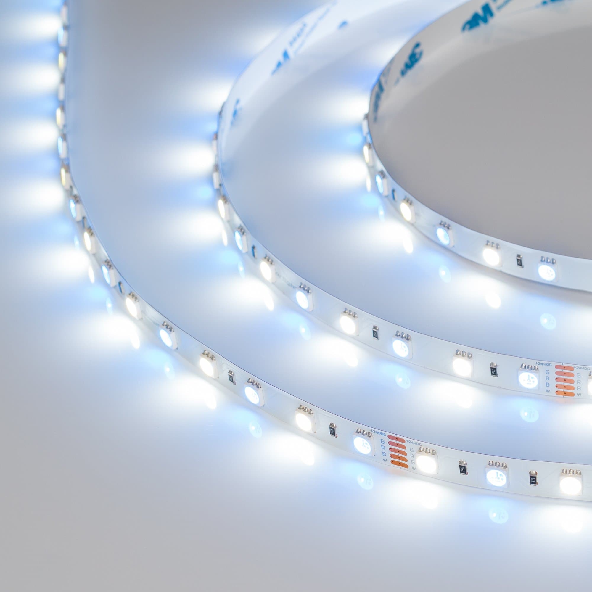 Arlight Светодиодная лента RT-B60-10mm 24V RGBW-White (14.4 W/m, IP20, 5060, 5m) (Открытый) 018325(2) — миниатюра 6