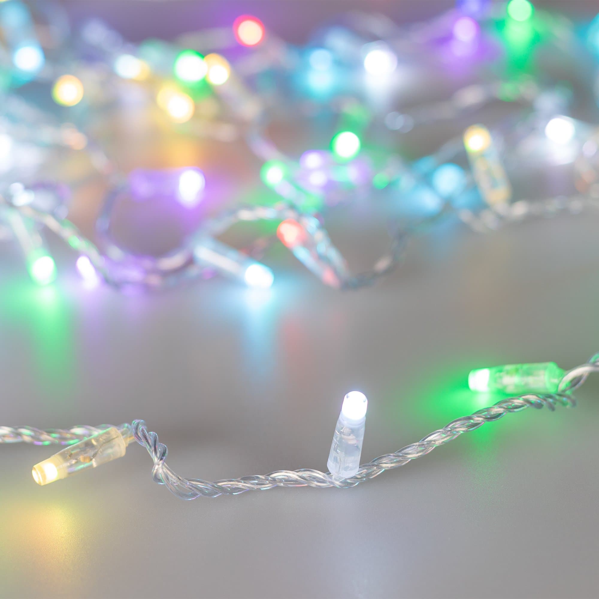 Arlight Светодиодная гирлянда ARD-STRING-CLASSIC-10000-CLEAR-100LED-SYNC RGB (230V, 6.5W) (Ardecoled, IP65) 031119 — миниатюра 1