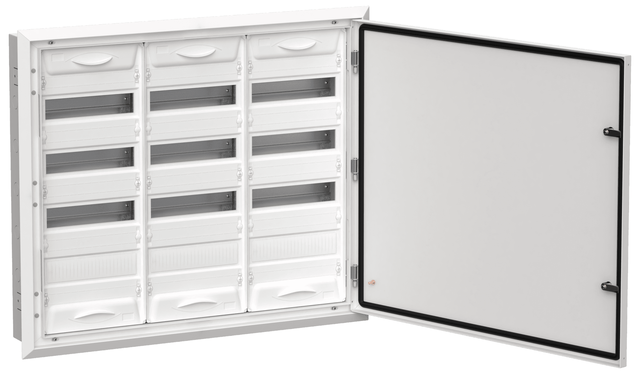 TITAN 5 Корпус мет. ЩРв-144 (3х48) 755х885х130 IP31 бел IEK