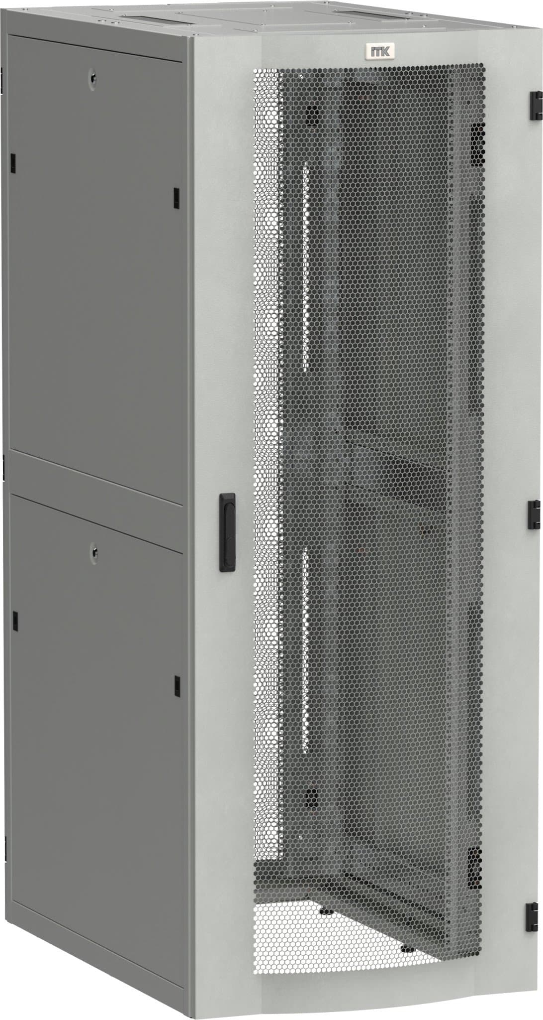 IEK ITK LINEA S Шкаф серв. 19" 45U 750х1070мм перф. дв. серый LS35-45U71-2PP