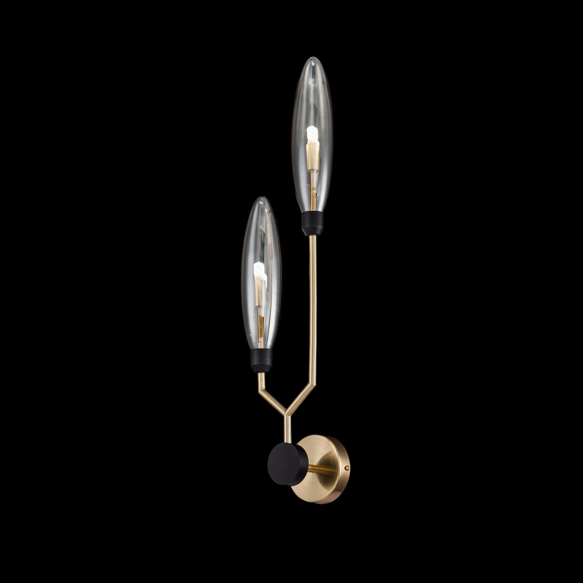 Maytoni Modern Ventura Матовое Золото Бра G9 28W MOD012WL-02G — миниатюра 4