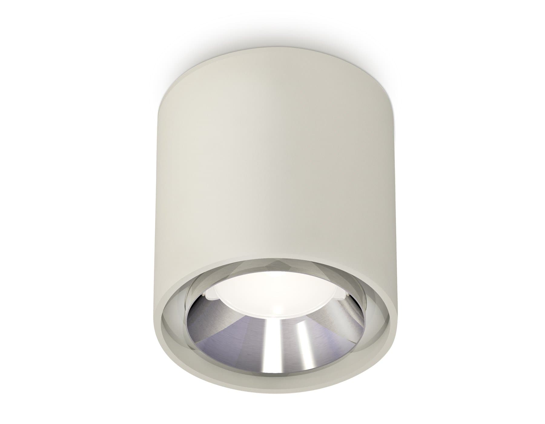 Ambrella Комплект накладного светильника XS7724003 SGR/PSL серый песок/серебро полированное MR16 GU5.3 (C7724, N7032)