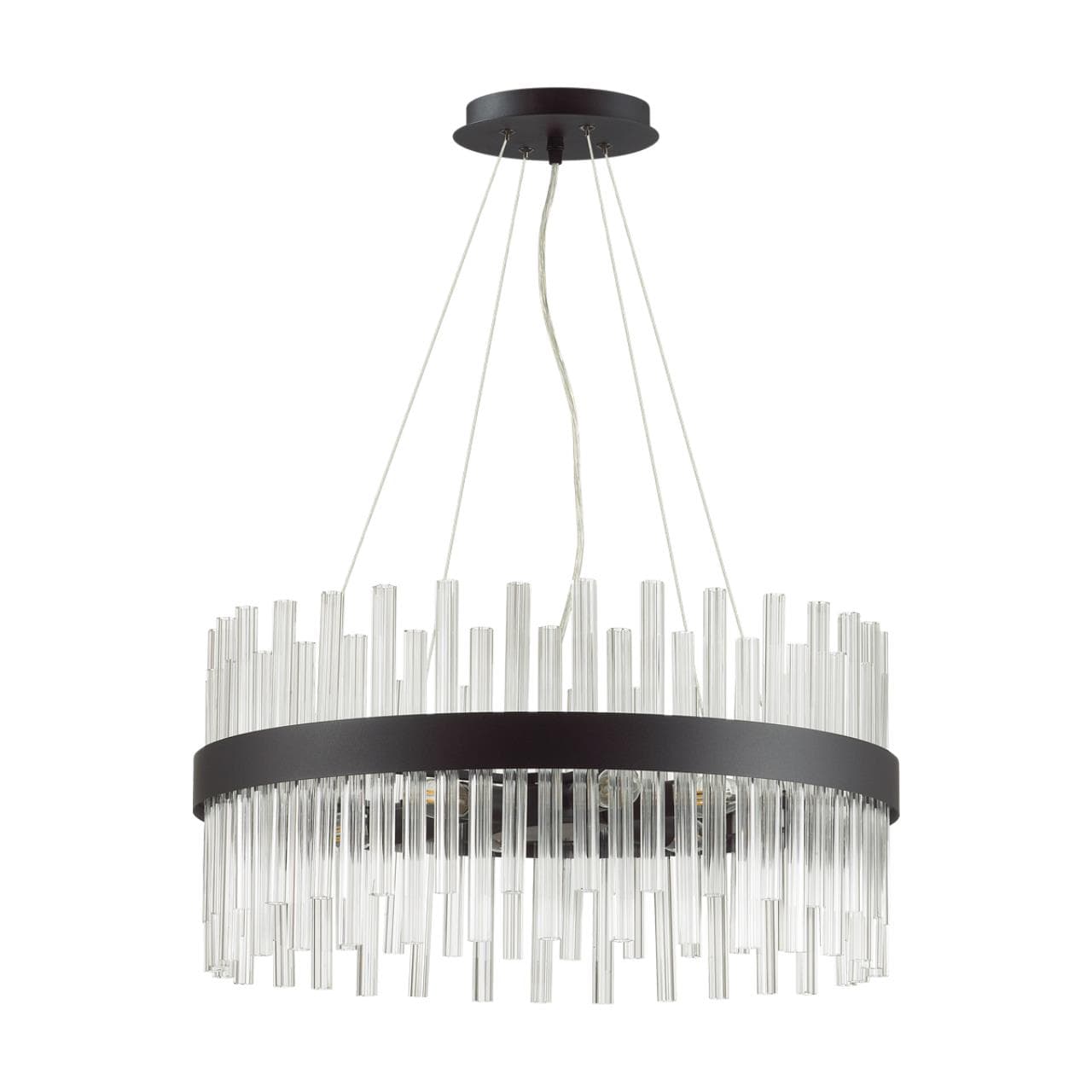 Lumion 5272/6 MODERNI LN26 209 черный Люстра E14 6*40W 220V MITSUKO